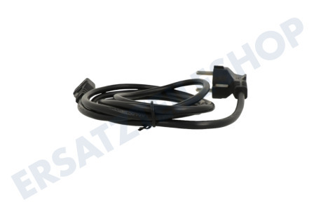 Easyfiks Netzkabel C5, 230 Volt, 10 Ampere, 3x1mm2, 1,5 Meter