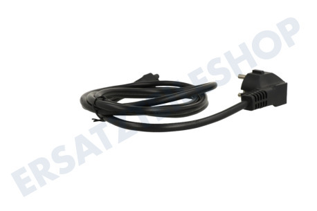 Easyfiks Netzkabel C5, 230 Volt, 10 Ampere, 3x1mm2, 1,5 Meter