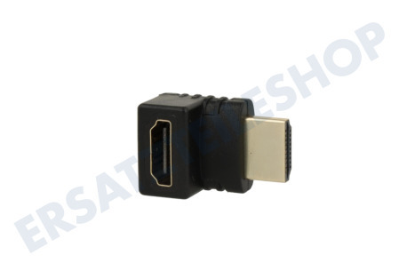 Easyfiks Adapterstecker, HDMI-Stecker - A Contra Buchse, Winkel 270 Gr.