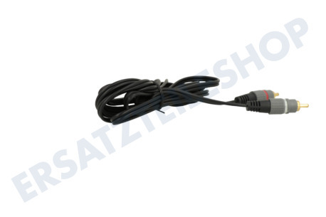 Easyfiks Cinch Kabel 2x RCA Male-2x RCA Male, 2.5 Meter