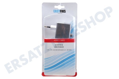 Universell Antennenverstärker, 1x in - 1x out, 8-20 dB einstellbar