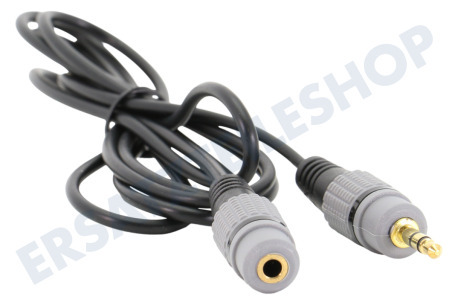 Easyfiks Klinkenkabel 3,5 mm Stereo Stecker - Buchse, 1,5 m, VerguL