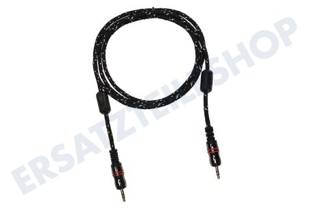Cloudnine Jack-Kabel 2 x 3,5 mm Stereo Male 1.5m, Vergoldet