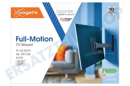 Vogel's TVM3225 Schwenkbare TV-Halterung 19 - 43 Zoll