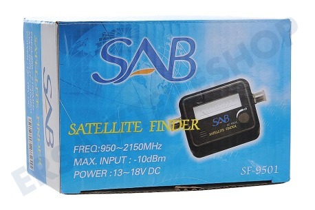 Smart SF-9501 Satellit Finder Satfinder VU-Meter-Anzeige Sound + Kabel