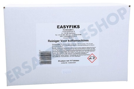 Easyfiks Reinigungstabletten 10 Stück, x 60