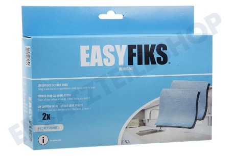 Easyfiks Easy Fiks "Makellos sauber" Tuch, 2 Stück