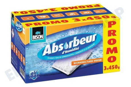 Bison Feuchtigkeitsabsorber Promopack 3x450gram