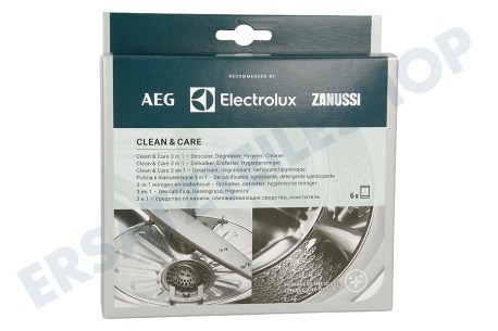 Electrolux M3GCP400 3 in-1 für Waschmaschine und Geschirrspüler reinigen und pflegen