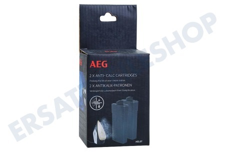 AEG AEL07 Antikalkpatrone für Dampfbügeleisen Duo Pack