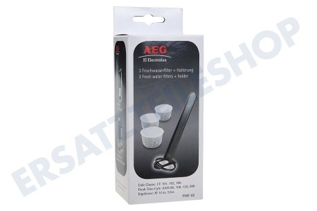 AEG Kaffeemaschine FWF 02 Filter 3 Frischwasserfilter mit Halter