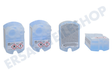 Braun Reiniger Clean & Renew 4x