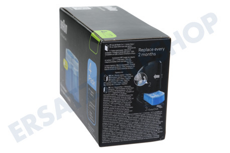 Braun Reiniger Clean & Renew 4x