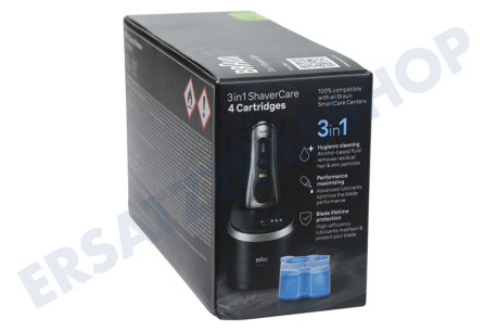 Braun Reiniger Clean & Renew 4x