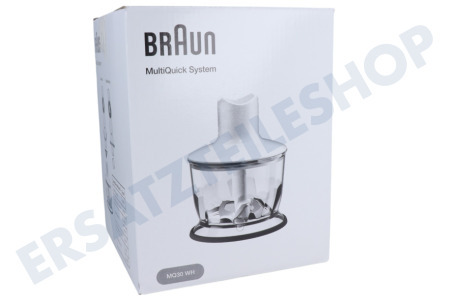 Braun MQ30 Zerkleinerer MQ30, Weiß, 500 ml