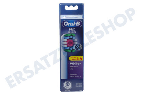 OralB  Oral-B 3D White Bürstenköpfe 4 Stück