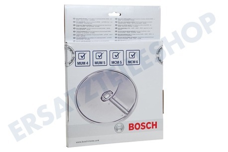 Bosch Küchenmaschine MUZ45AG1 Julienne Schneidescheibe für MUM4 / 5 / 6