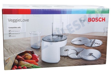 Bosch Küchenmaschine MUZ5VL1 Schneidescheiben-Set VeggieLove