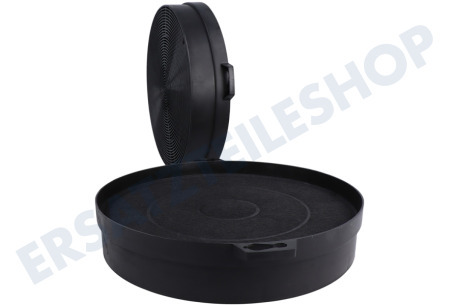Constructa Abzugshaube Filter Carbon rund, -20 cm-