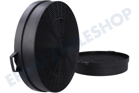 Constructa Abzugshaube Filter Carbon rund, -20 cm-