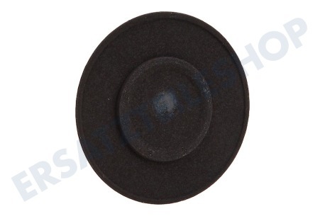 Siemens Herd 183789, 00183789 Brennerdeckel Schwarz 75mm
