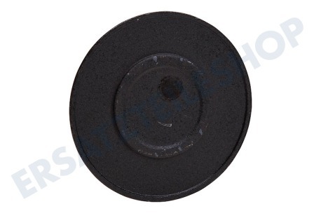 Constructa Herd 173897, 00173897 Brennerdeckel Schwarz 75mm normal