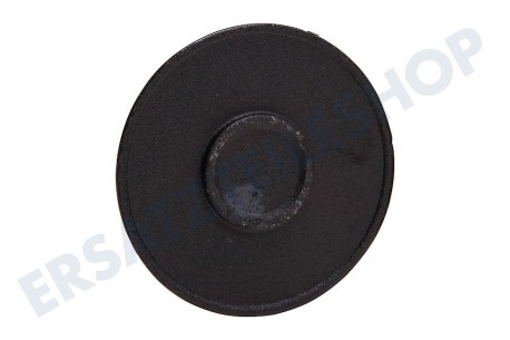 Constructa Herd 173898, 00173898 Brennerdeckel Schwarz 55mm Klein