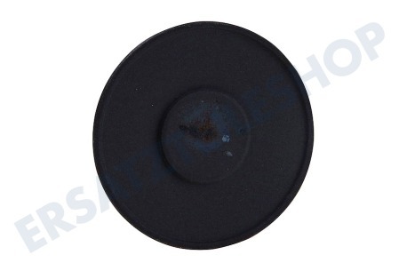 Siemens Herd 615302, 00615302 Brennerdeckel Schwarz, Matt, 45mm