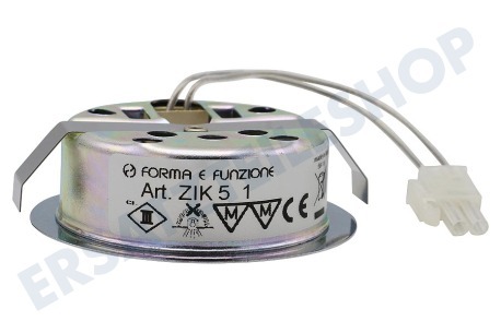 Constructa Abzugshaube 175069, 00175069 Lampe Spot 20 Watt Halogen komplett