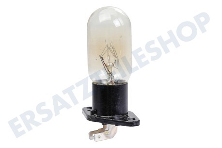 Etna Ofen-Mikrowelle Lampe 25 Watt, gewinkelt mit Montageplatte