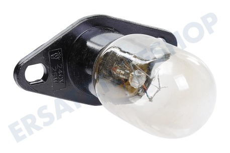 Etna Ofen-Mikrowelle Lampe 25 Watt, gewinkelt mit Montageplatte