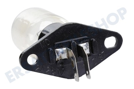 Etna Ofen-Mikrowelle Lampe 25 Watt, gewinkelt mit Montageplatte