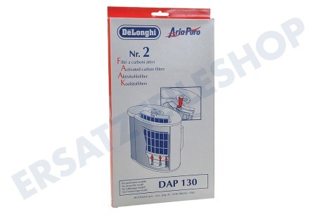 DeLonghi Luftbehandlung Filter Kohlenstoff-Filter 315x180mm