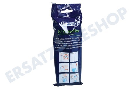 DeLonghi Kaffeemaschine Pflegeset Entkalker, Wasserfilter und Reiniger