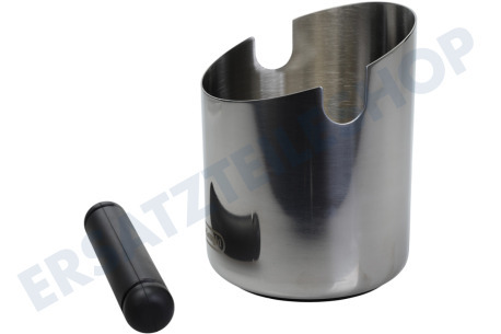DeLonghi Kaffeemaschine DLSC084 Klopfschale aus Edelstahl