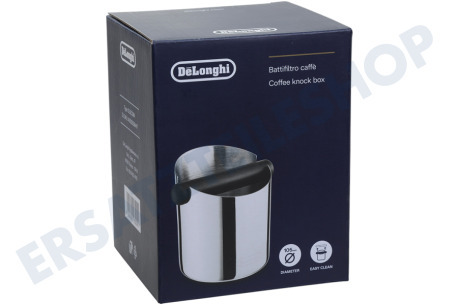 DeLonghi Kaffeemaschine DLSC084 Klopfschale aus Edelstahl