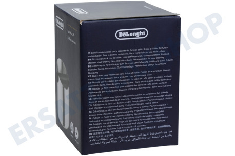 DeLonghi Kaffeemaschine DLSC084 Klopfschale aus Edelstahl