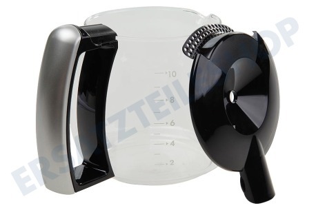DeLonghi Kaffeemaschine Kaffeekanne 10 Tassen -schwarz-