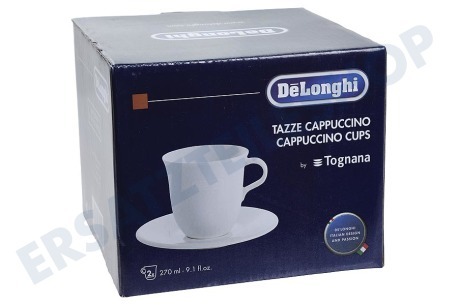 DeLonghi Kaffeemaschine DLSC309 Cappuccinotassen aus Porzellan