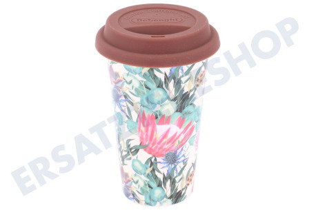 DeLonghi Kaffeemaschine DLSC065 Thermobecher keramischer, doppelwandiger Becher