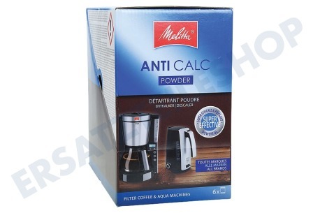 Melitta 6762482 Melitta Kaffeemaschine Entkalker, Pulver