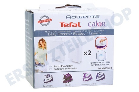 Tefal Antikalk Kartusche 2 Stück, achten Sie bitte auf die Anschlüsse