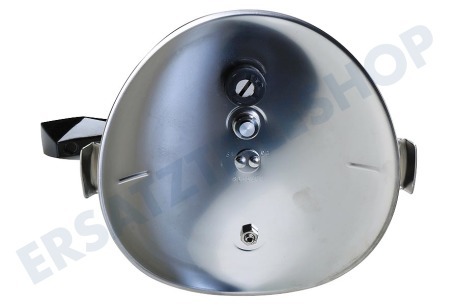 Tefal Pfanne LS090002000107 Deckel des Schnellkochtopfes, Edelstahl, komplett
