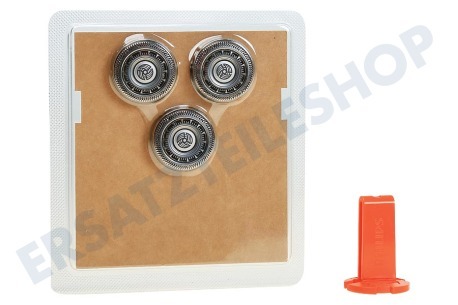 Philips Rasierapparat SH90/60 Scherkopf SH90, 3 Scherköpfe