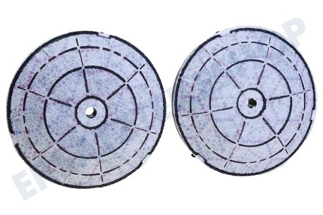 WPRO Abzugshaube 484000008824 Anti-Geruchskohlefilter Typ 57