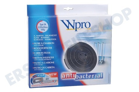Philips/Whirlpool Abzugshaube CHF34 Filter Kohlefilter -Modell 34 -25cm-