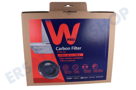 Ignis Abzugshaube AMC037 Filter Kohlefilter -rund 23cm-