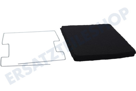Eurofilter Abzugshaube Filter Carbon 220x180x20mm