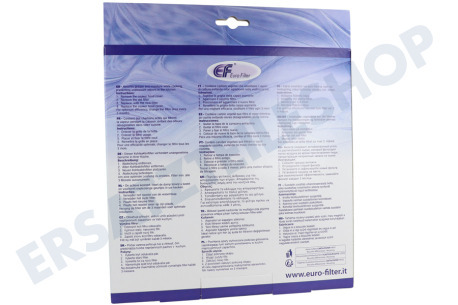 Eurofilter Abzugshaube Filter Carbon 220x180x20mm