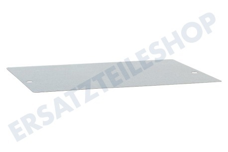 Whirlpool Ofen-Mikrowelle Hohlleiterabdeckung/Glimmerscheibe 128x93mm.